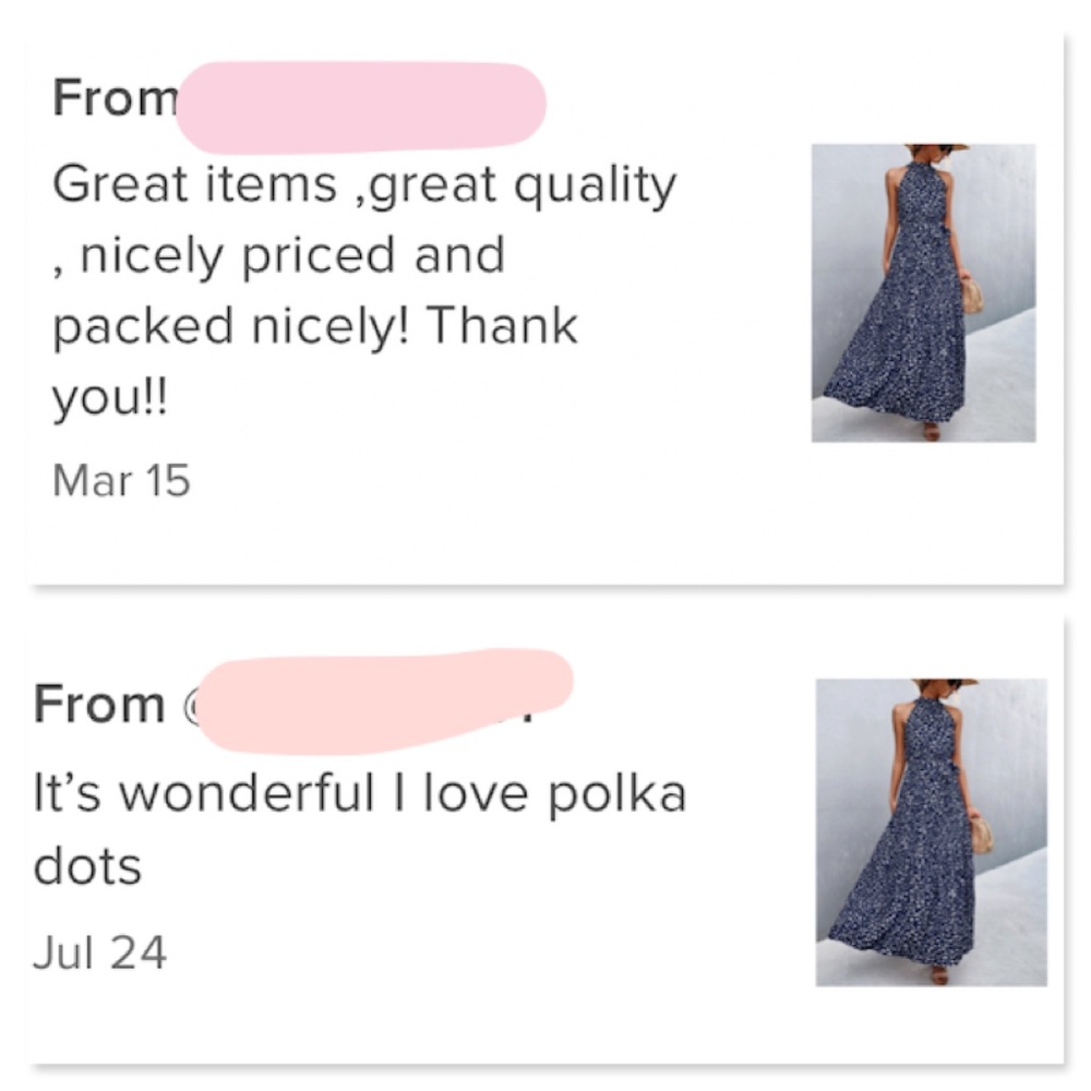 Spotted Print Maxi Dress Tie Belt High Neck - Picture 13 of 13